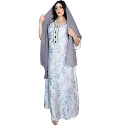 China White Polyester Special Counter Traditional Muslim Clothing Accessories Women Polyester Fiber OEM Service for sale