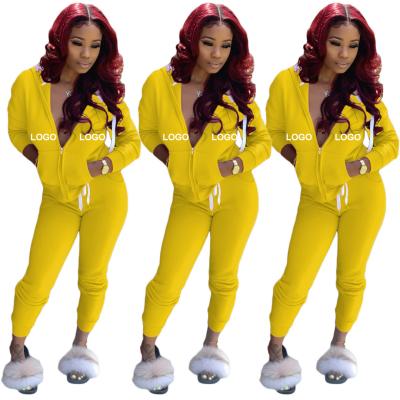 China Breathable Swearsuits For Women Tracksuits 2 Piece Set Sweat Suits Sweatsuit Sweat Set Women Training Wear CE Trade Assurance Sportwear for sale