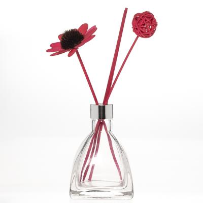 China Wholesale Modern OEM Tower Shape Glass Reed Diffuser Bottles 150ml Aroma Bottles With Rattan Sticks for sale