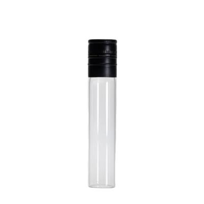 China Modern New Design 40ml Tube Factory Outlet Custom Empty Wine Glass Bottles With Aluminum Cover for sale