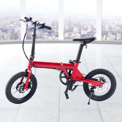 China Super Range 250W Ebike China Hidden Lithium Foldable Bicycle Standard Electric Bike for sale