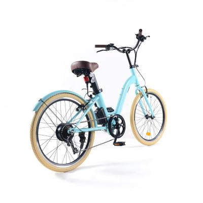 China 2021 Newest Standard Share City Bike 250W 36V 24inch green ebike power delivery for sale