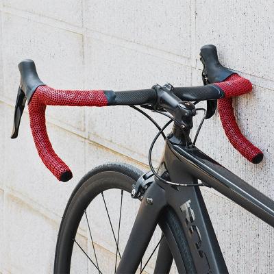 China Winding easily; Wholesale Compound Fabric Slip Grip Silicone Grip Backed Rubber Band Anti Slip Handlebar Tape Anti Slip Tape for sale