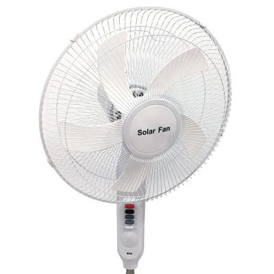 Chine Taille rechargeable solaire blanche 25W réglable de fan de support de 16 pouces à vendre