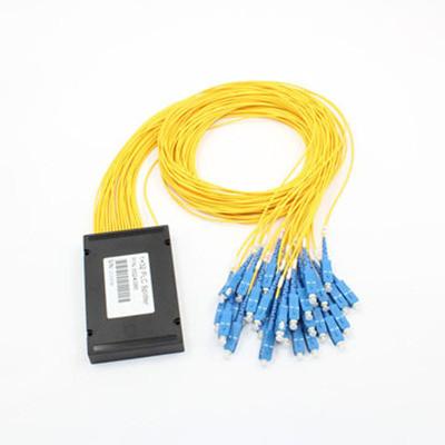 China Free Sample ABS 1x32 PLC Splitter / Planar Lightwave Circuit Splitter for sale