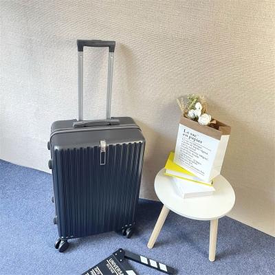 China Fashion 2023 new design kids ride on suitcase Hand -cart business trip travelling bags trolley luggage for sale