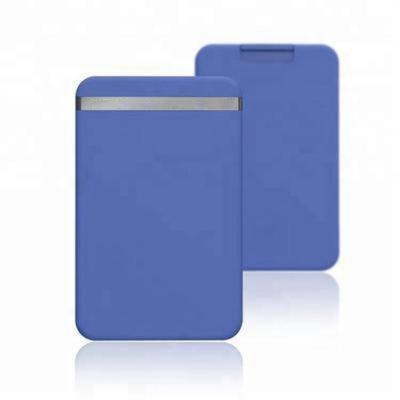 China Mold Technology PVC ID Credit Card Holder Cash Box Credit Card Holder Business Hard Plastic Slide Card Case for sale