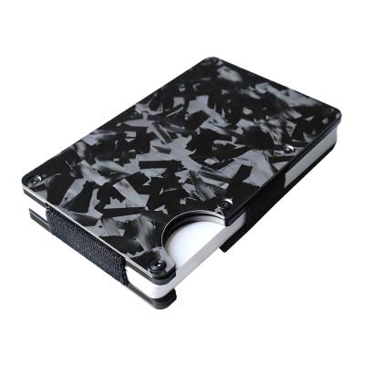 China Fashion Carbon Fiber Rfid Card Holder Card Holder For Men Credit Card Hot Selling Holder for sale