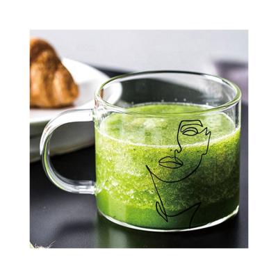 China New Arrival Contemporary Custom Fruit High Quality Anti-scald Cup Juice Glass Cup for sale