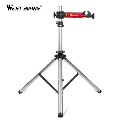 China WEST CYCLING Bike Repair Stand Bicycle Maintenance Retraining Repair Tools Wholesale Height Adjustable Bicycle Repair Stand Station for sale