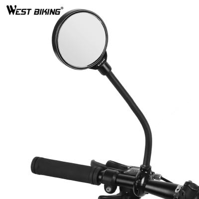 China Mini Portable MTB WESTERN BIKING Mirror Cycling Frame Tires Aluminum Mirror Other Bicycle Accessories Bike Bicicleta Cycling Mirror for sale