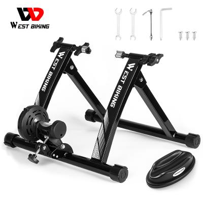 China Durable WEST CYCLING roller bike wholesale retraining indoor exercising trainer home trainer Bicycle Roller Smart Trainer zwift for sale