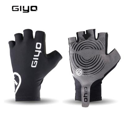 China GIYO Breathable Bike Gloves Gel Protection Sports Gloves Summer Cycling Wristbands Fingerless Half Finger Anti-Slip Riding Cycling Gloves for sale