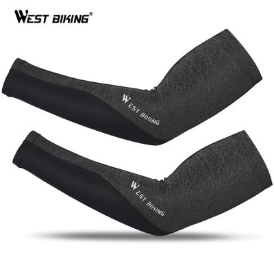 China Western Cycling Compression Sports Anti-UV Cooling Golf Arm Sleeves For Cycling Custom Design Professional UV Protection cyclingarm sleeve for sale