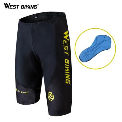 China Breathable WEST BIKING Bicycle Shorts Breathable Quick Dry 3D Gel Padded Outdoor Sports Riding Underwear Lycra Fabric Tank Top Cycling Shorts for sale