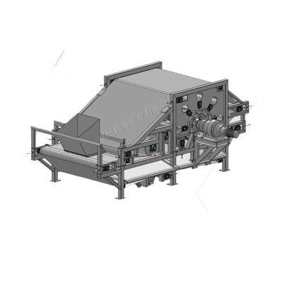 Chine Amidon de manioc d'usine de production à la machine de déshydrateur de fibre d'acier inoxydable faisant la machine à vendre