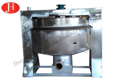 China SS Drogende Maniokbloem Garri Processing Equipment Te koop