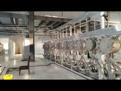 Stainless Steel Screen Sweet Potato Flour Equipment with PLC Control and Advanced Technology
