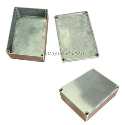 China The guitar effects effects pedal; Aluminum Electric Pedal Enclosure For 1590BB Guitar for sale