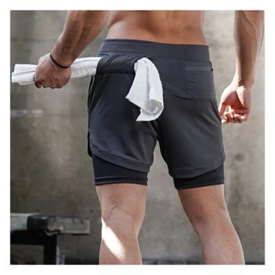 China Wholesale Custom Logo Gym Yoga Wear Men Breathable Shorts 2 Piece Mens Beach Sweat Shorts Tracksuit for sale