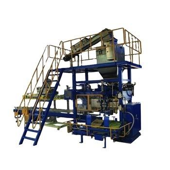 China 25kg Food Bag Filling Machinery With Conveyor And Sewing Machine For Cooking Food Ingredients for sale