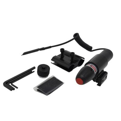 China Universal Bullet Shape Laser Scope 650nm Red Laser Sight With Buttocock Line Switch for sale