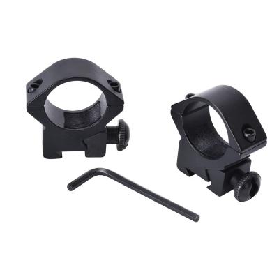 China Heavy Duty Aluminum Alloy Scope Mounts Low Profile 1 Inch Scope Rings for sale