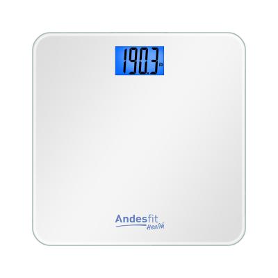 China Wireless Bathroom Scales ADF-B825 250kg Large Size 405*405mm 4.0 BMI Scale Support API for sale