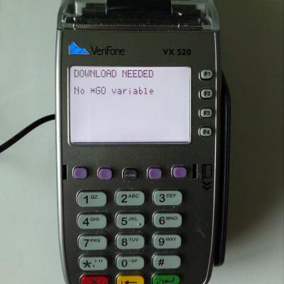 China No Application Used Verifone POS Terminal Verifone Vx520 POS Machine for sale