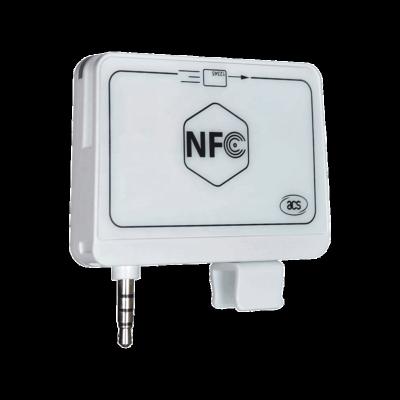 China ABS 3.5mm jack nfc mobilemate audio card reader for sale