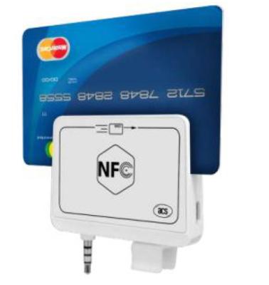 China ABS portable nfc skimmer card reader writer ACR35 for sale