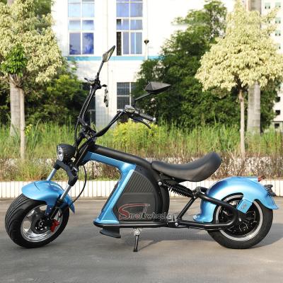 China USA Warehouse Stock M8 2000w Unisex Electric Scooter Adults 30ah Electric Scooter Citycoco With Door To Door Service for sale