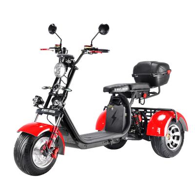 China Unisex Electric Scooter For Adult 3000W 60v 21ah Battery Electric Tricycle Delivery Of Moscow Warehouse 3 Wheel Electric Scooter for sale