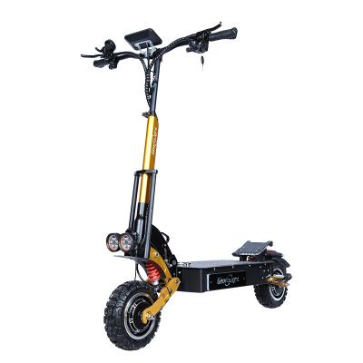 China Eshiner 72V 8000W 11inch Off Road Electric Scooters Dual Motor Foldable Unisex Escooter Battery With Seat for sale