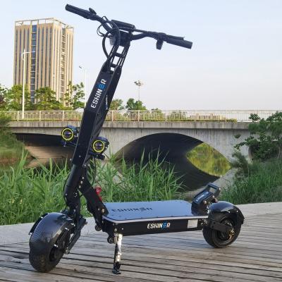 China Start ESHINER 2023 60V 72V 6000W 8000W 10000W Unisex Powerful Energy Recovery NFC Scooter Electric Scooter Speed ​​90-120kmh for Adults for sale