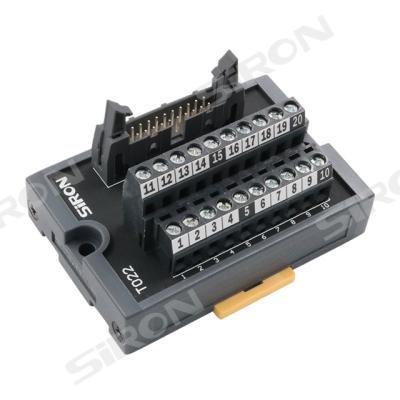 China 3c Electrical Electronics 20 PIN Input Output Small Size General Purpose IDC Sockets European Terminal Block for sale