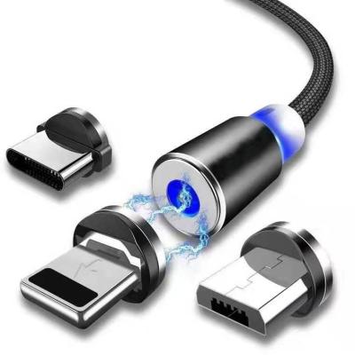 China Best Speed ​​Fast Charging Sell Magnetic Data Cable Manufacture 2A USB Cable Mobile Phone Micro Fast Charging Magic Data Line Android USB Data Cable for sale