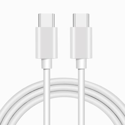 China Support fast charging 2021 new idea products 1m 2m 3A 60w white 3m type c type c cable support DP QC fast charging cell phones for sale