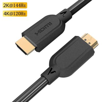 China Hot Thin Gold Layer 1m 4K 120hz Hdmi 2.1 High Speed ​​Hdmi 4K Cable Factory Sale UHD FHD 3D 4K HDMI 2.0 Data Transmission for sale