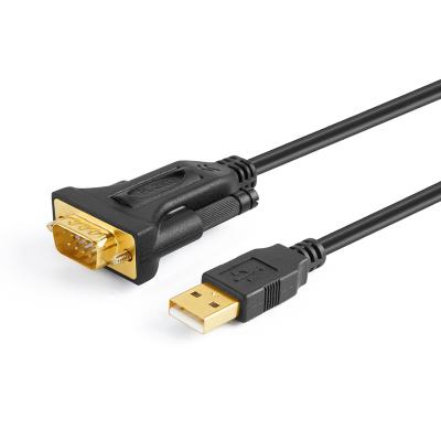 China CableCreation 10ft Modems USB RS232 to Adapter, Gold Plated USB 2.0 RS232 to Male DB9 Serial Converter Cable with PL2303 Chipset, 3M for sale