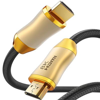 China COMPUTER New Design1M 2M 3M 5M 10m 15M 4K 8k 60Hz HDMI To HDMI Cable 2.1 High Speed ​​Gold Plated Connection Cable Cord For UHD FHD 3D TV for sale