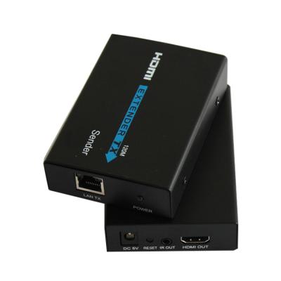 China Surveillance Rooms HDMI Supplement rx tx 120M 1080P 3D HDMI Extender Transmitter Receiver Over Cat5e/6 cat5 cat6 RJ45 Ethernet Converter for sale