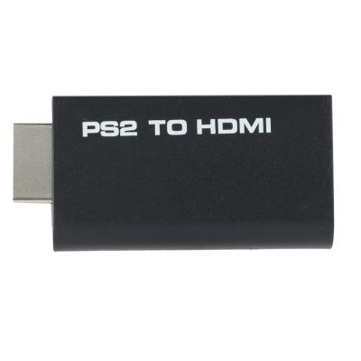 China Portable PS2 Plug To HDMI 480i/480p/576i Audio Video Converter With 3.5mm Audio Output Supports All Display Modes PS2 PS2 To HDMI for sale