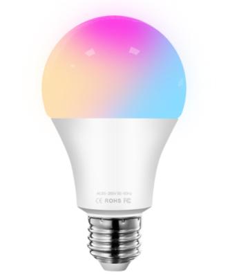 China Sports Stadiums 15W WiFi Smart Light Bulb RGB Lamp Dimmable LED WB01 WiFi Bulbs Compatible with Amazon Alexa Google Home Smartphone for sale