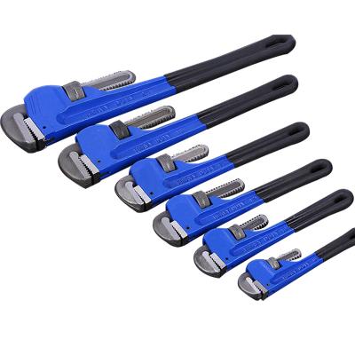 China Wholesale Labor Saving ALLOY Heavy Duty Self Adjustable Wrench 12 Inch Pipe Wrench for sale