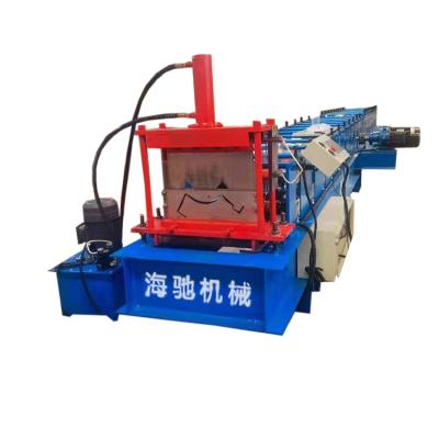 China Building Material Shops Steel Tile Ridge Roll Forming Machine / Galvanized Ridge Top Zinc Roofing Sheet Roll Forming Machine for sale