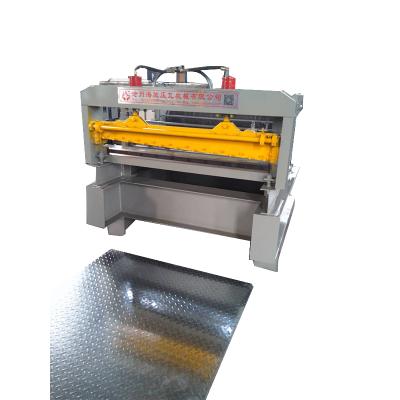 China Building Material Stores Automatic Embossing Machine Steel Equipment Color Tile Equipment for sale