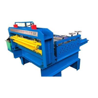 China Building Material Shops Stainless Steel Sheet Straightening Leveling Crack Flattening Cutting Machine for sale