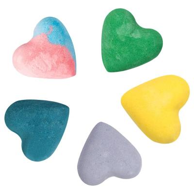 China Popular Organic Heart Loving Bath Fizzer For Kids And Adults for sale