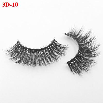 China Shenzhen Colorful Eyelash Lashes Natural Box Packaging Logo Spike Lashes Different False Eyelashes for sale